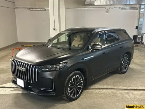 Оклейка Jaecoo J8 прозрачным матовым полиуретаном